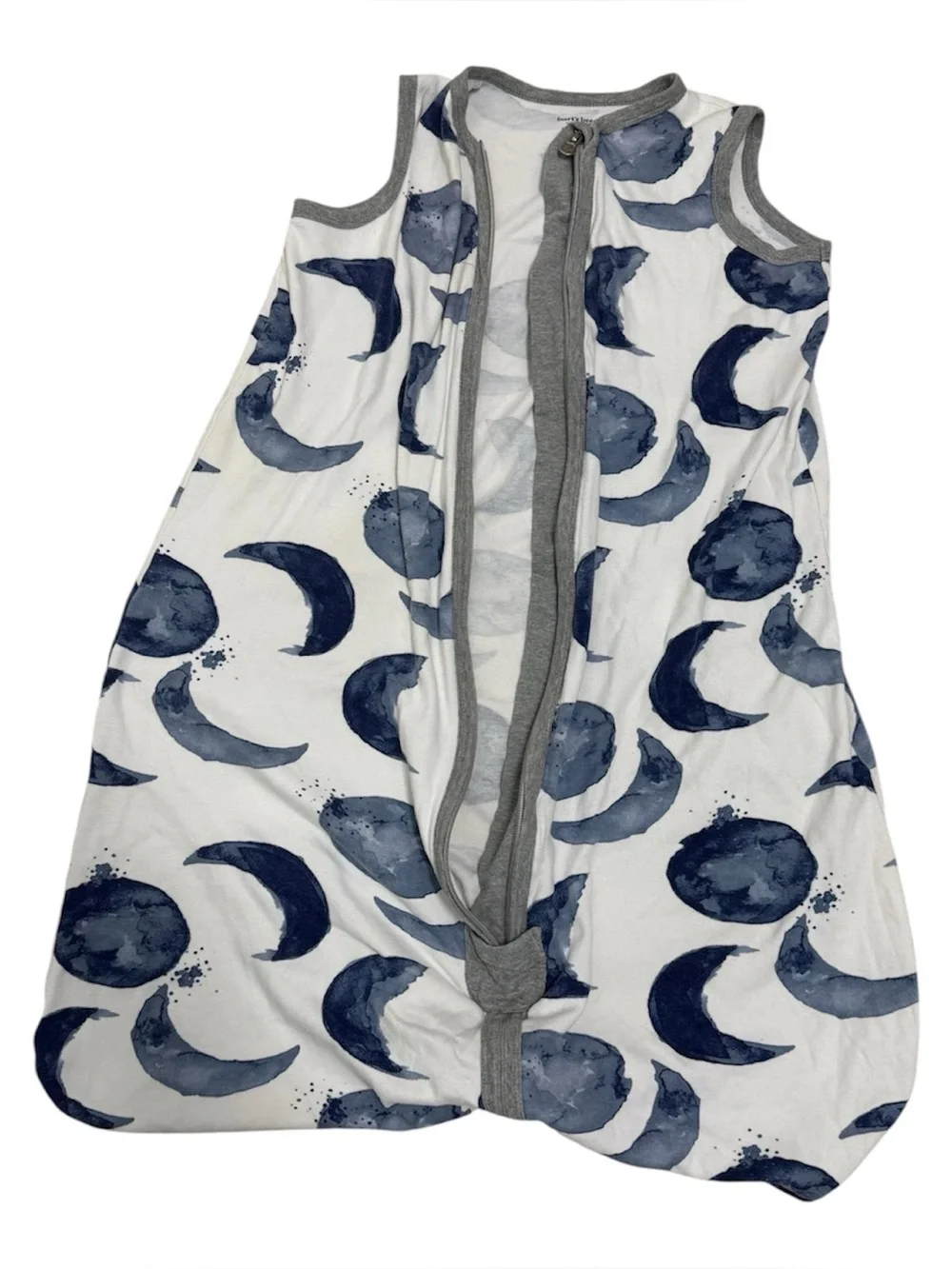 Bert’s Bees Moon Print Sleep Sack - Navy on White Size XL 18-24 months